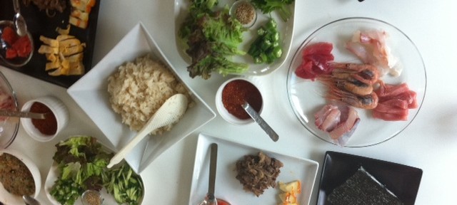 手巻き寿司パーティー、思っていた以上にすぐ満腹になっちゃいました。