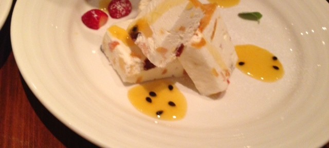 ラグーのフェットチーネとセミフレッドにはまっています。