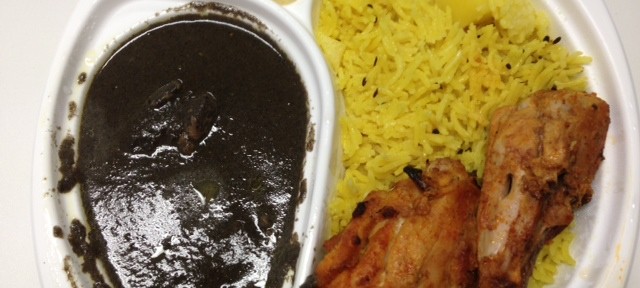 印度亭のビリヤニ弁当、期待していなかったけど、かなり美味しくて満足。