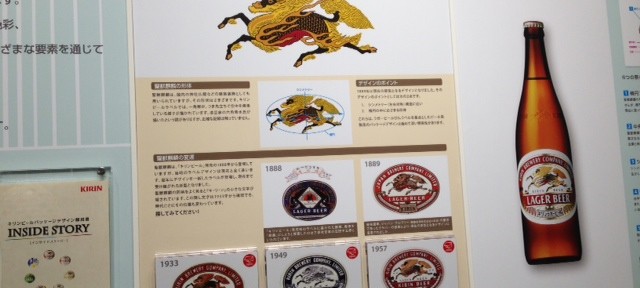 キリンの本社で、ビールの歴史を学ぶ。喉が渇いてきました。キリンの戦略にはまっています。