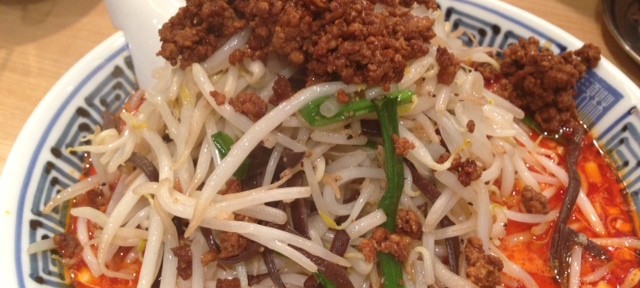 希須林のボリュームには大満足。野菜大盛は最高だね。