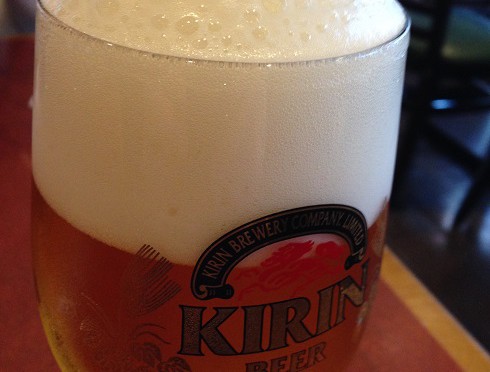 キリンシティ、ビールは美味しいけど、料理がいまいちなので、ビールだけ飲んで帰りました。