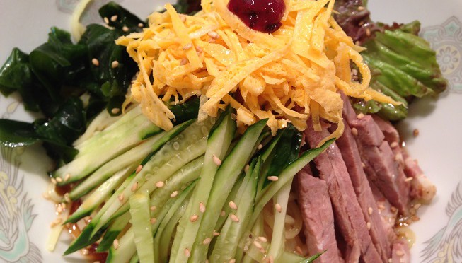 麺僧のラーメンは普通のものがいい。冷やし中華はいまいちでした。