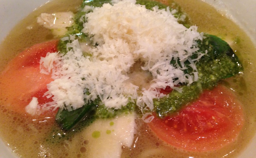 セロリの花、最近は、帰り道で、夜営業していて便利というだけで行っている気がします。