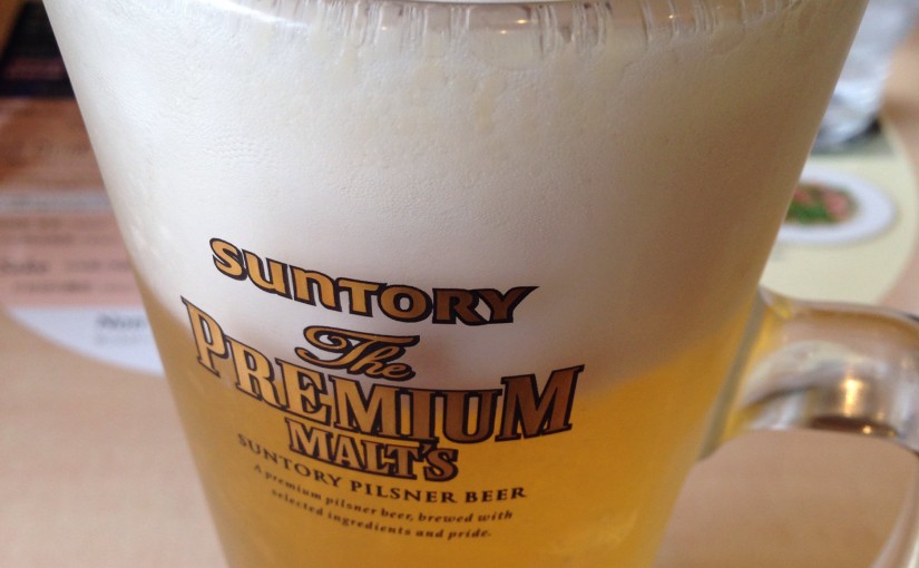 長女とジョナサンで暇つぶし。調子よく、ビールを飲み続けていたら、いつの間にか酔っ払い。