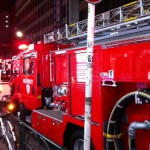 吉祥寺で火事？消防車好きの長男のために写真を撮ってみました。