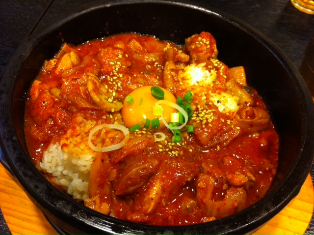 チェゴヤ、ごくごく一般的な韓国料理です