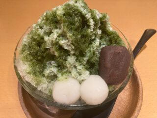 霧の森 茶カフェ ゆるり、美味しいけれど、以前に食べた抹茶大福の衝撃ほどではなかったです。