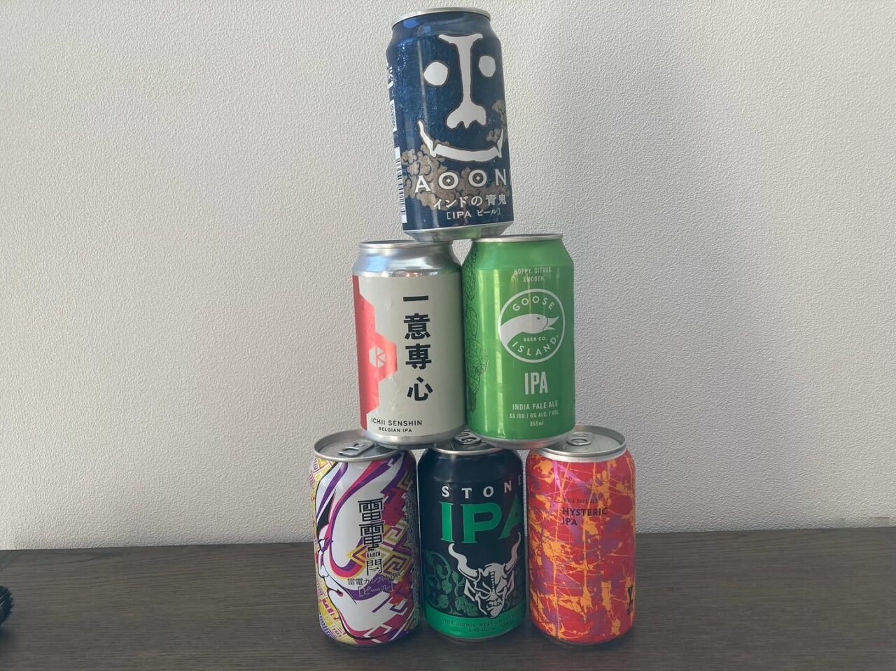 暑くて死にそう！最近はIPAにハマっているので、ピラミッド飲みで、なんとか生き延びてます。
