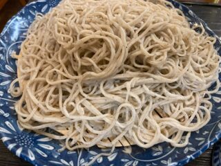 太古福の蕎麦が美味しい。美味しいだけじゃなくてボリュームがあるのも嬉しすぎます。