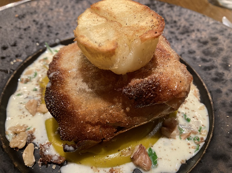 ビストロ ボンクール、ランチのコースを頼んだんだけど、メインが最高に美味しかったです。